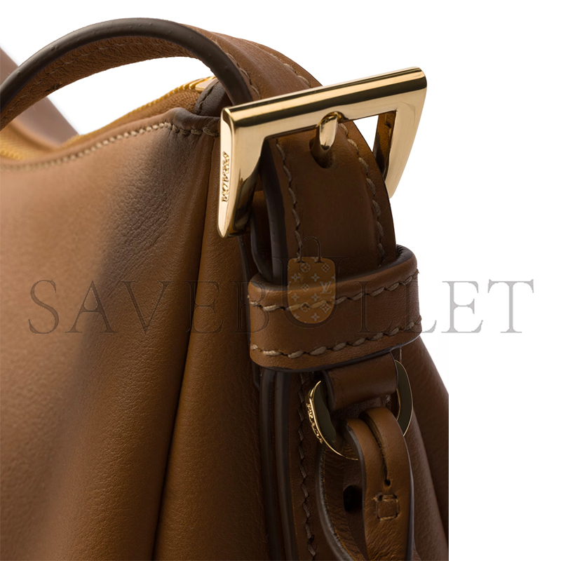 PRADA AIMÉE MEDIUM LEATHER SHOULDER BAG 1BC229 (31*18*10cm) 